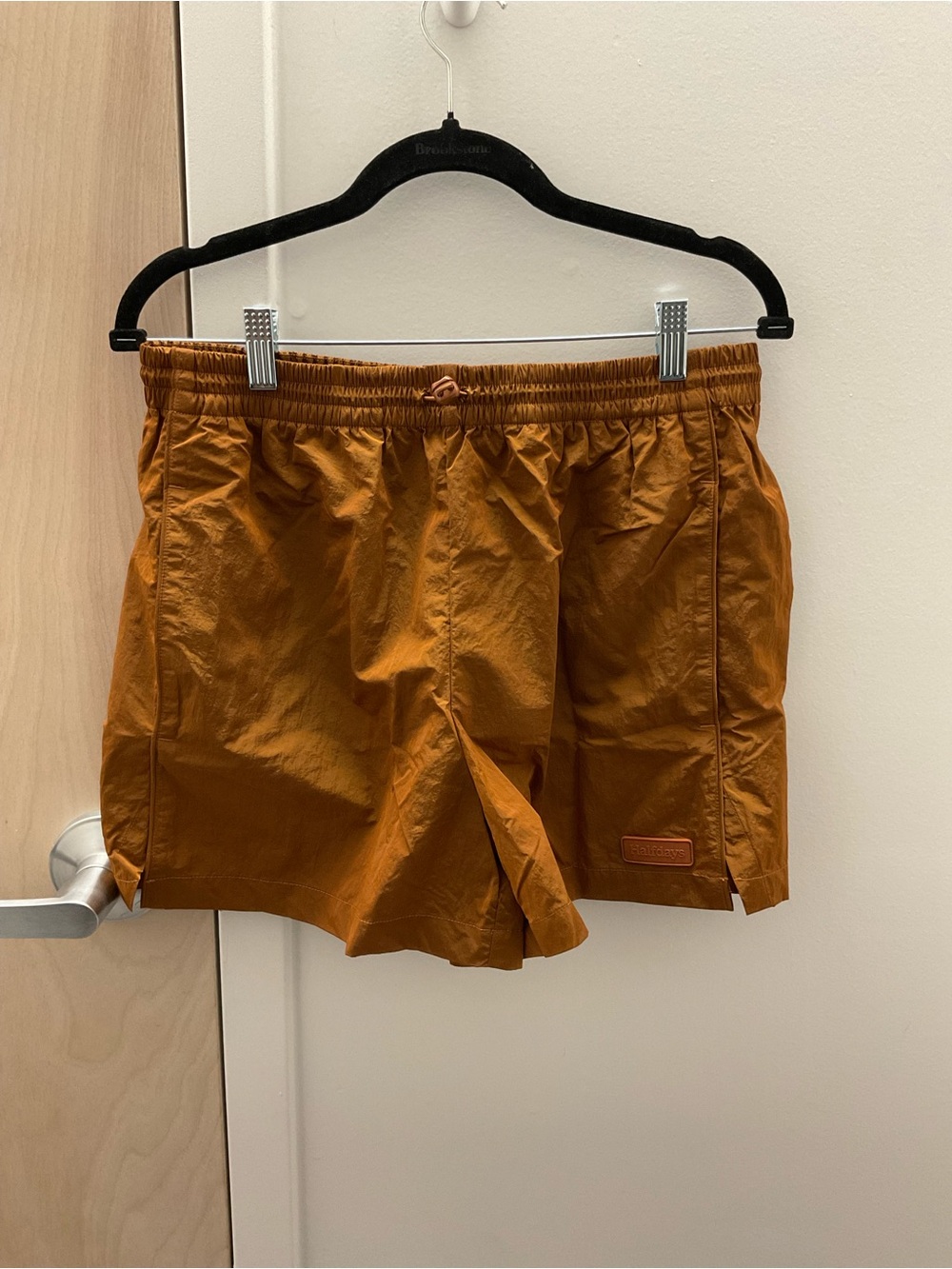Halfdays Nylon Shorts Size Medium
